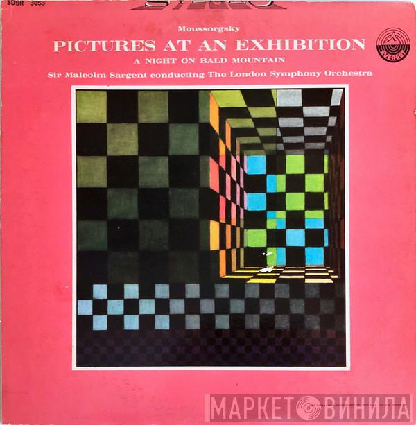 / Modest Mussorgsky Conducting Sir Malcolm Sargent  The London Symphony Orchestra  - Pictures At An Exhibition / A Night On Bald Mountain