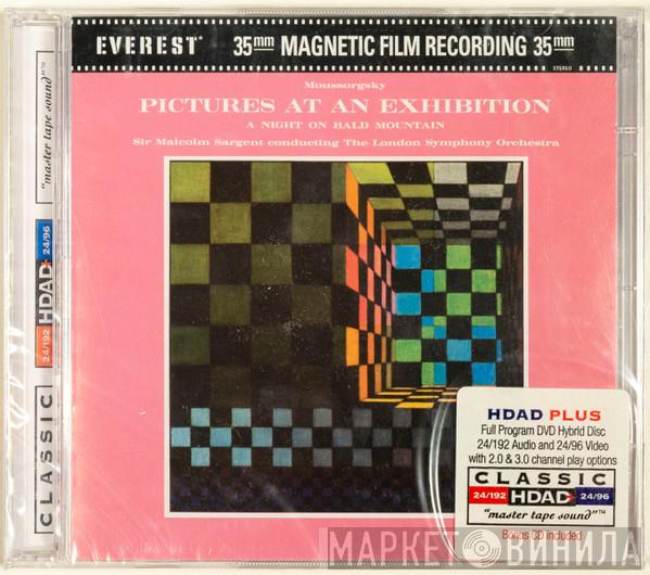 / Modest Mussorgsky Conducting Sir Malcolm Sargent  The London Symphony Orchestra  - Pictures At An Exhibition / A Night On Bald Mountain