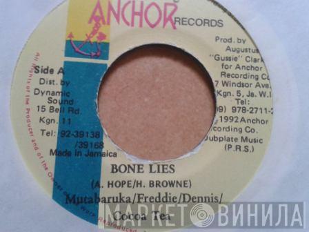 / Mutabaruka / Freddie McGregor / Dennis Brown  Cocoa Tea  - Bone Lies