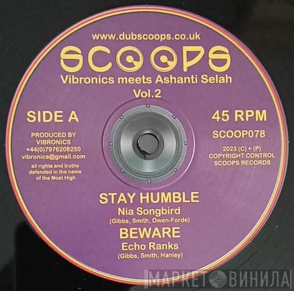 / Nia Songbird / Echo Ranks  Ashanti Selah  - Humble EP (Vibronics Meets Ashanti Selah Vol 2)