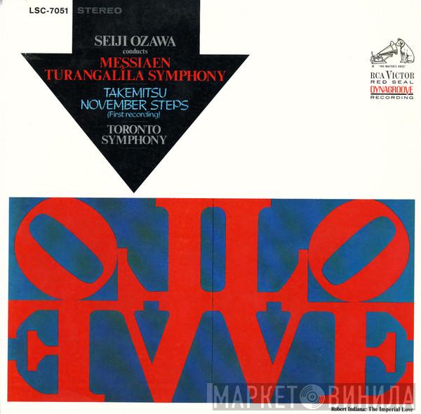 / Olivier Messiaen - Toru Takemitsu , Seiji Ozawa  Toronto Symphony Orchestra  - Turangalîla Symphony / November Steps