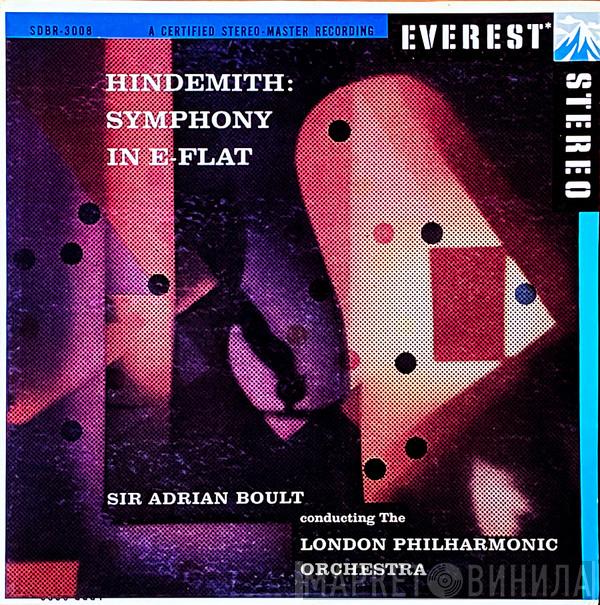 : Paul Hindemith Conducting Sir Adrian Boult  The London Philharmonic Orchestra  - Symphony In E-Flat