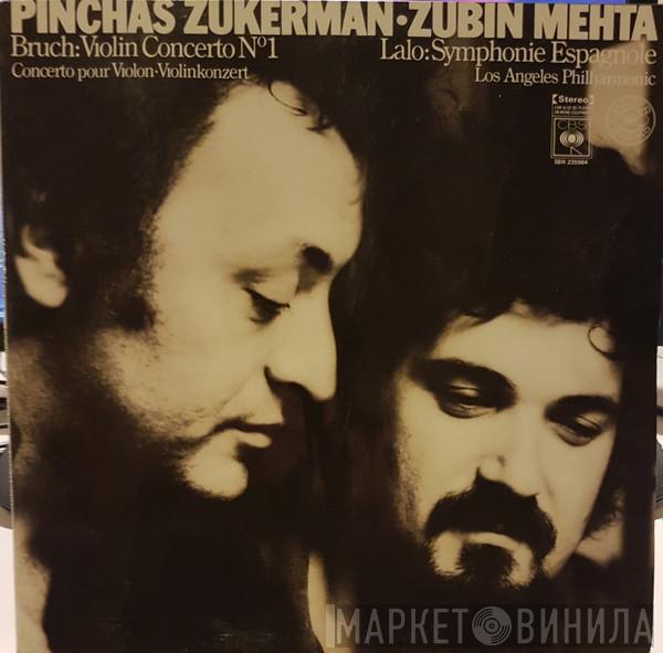 / Pinchas Zukerman , Zubin Mehta - Los Angeles Philharmonic Orchestra / Max Bruch  Édouard Lalo  - Violin Concerto No. 1 / Symphonie Espagnole