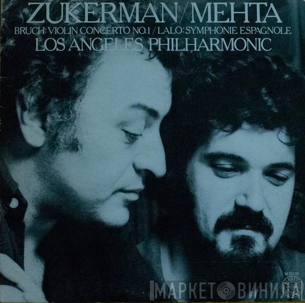 / Pinchas Zukerman , Zubin Mehta - Los Angeles Philharmonic Orchestra / Max Bruch  Édouard Lalo  - Violin Concerto No. 1 / Symphonie Espagnole