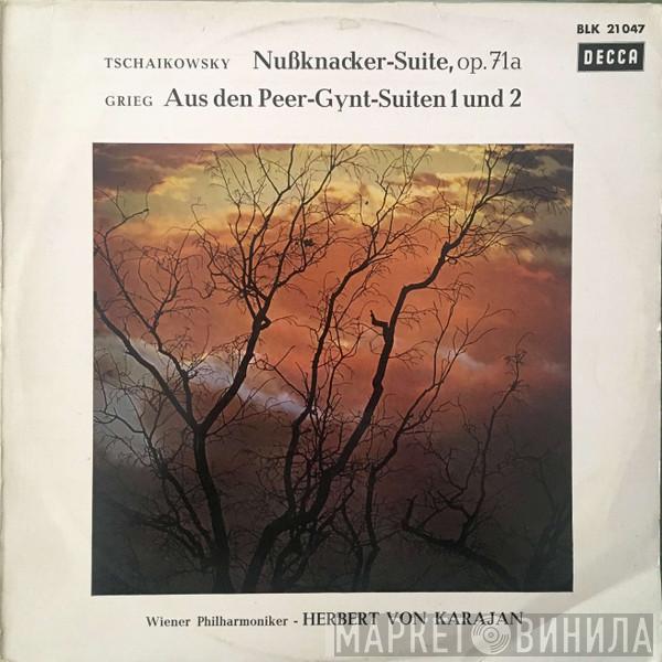 / Pyotr Ilyich Tchaikovsky - Edvard Grieg , Herbert von Karajan  Wiener Philharmoniker  - Nußknacker-Suite, Op. 71a / Aus Den Peer-Gynt-Suiten 1 Und 2