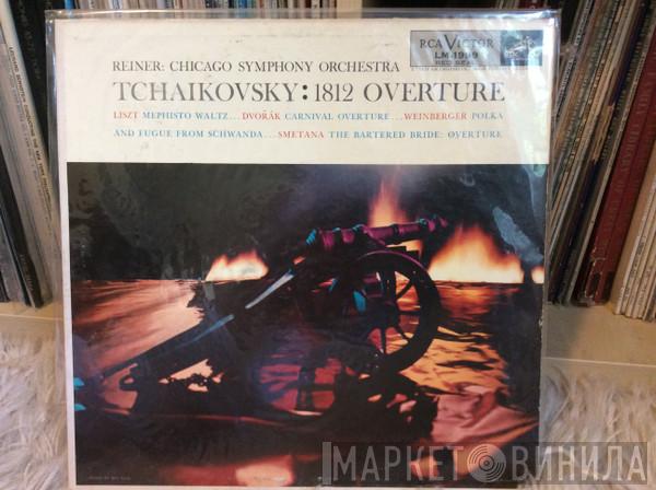 , Pyotr Ilyich Tchaikovsky , Franz Liszt , Jaromir Weinberger , Bedřich Smetana , Antonín Dvořák , The Chicago Symphony Orchestra  Fritz Reiner  - Tchaikovsky: 1812 Overture / Liszt: Mephisto Waltz ... Dvořák: Carnival Overture ... Weinberger: Polka and Fugue from Schwanda ... Smetana: The Bartered Bride: Overture