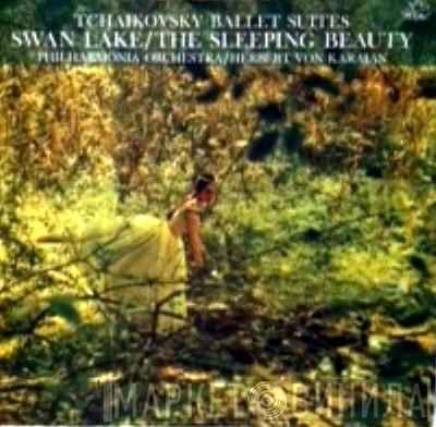 , Pyotr Ilyich Tchaikovsky , Herbert von Karajan  Philharmonia Orchestra  - Tchaïkovsky Ballet Suites - Swan Lake / The Sleeping Beauty