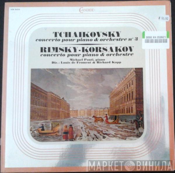 , Pyotr Ilyich Tchaikovsky , Nikolai Rimsky-Korsakov  Michael Ponti  - Piano Concerto No 3 Op. 75 & 79/ Piano Concerto