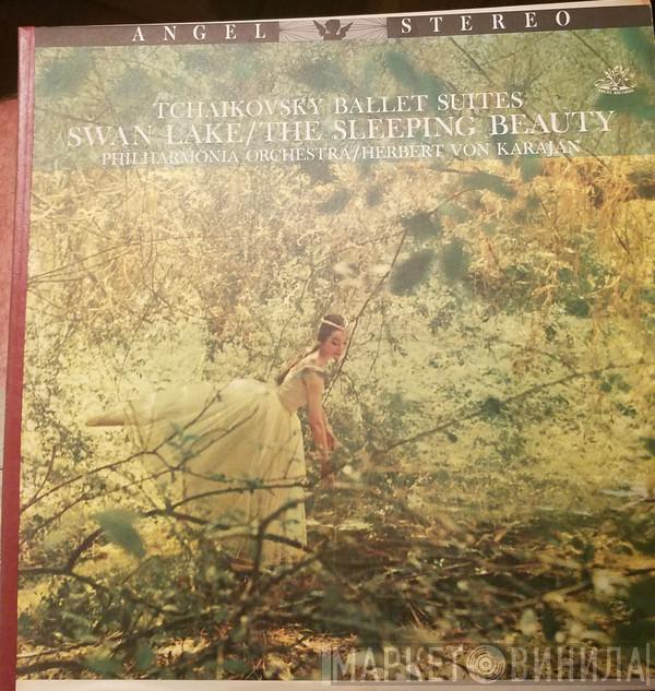 , Pyotr Ilyich Tchaikovsky , Philharmonia Orchestra  Herbert von Karajan  - Ballet Suites  Swan Lake / The Sleeping Beauty