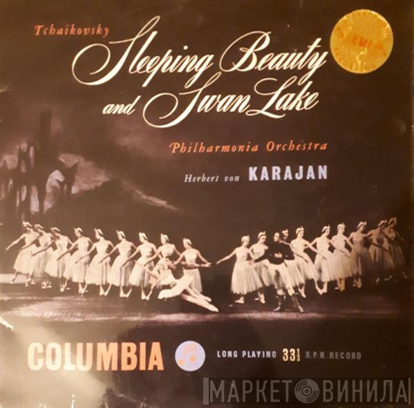 / Pyotr Ilyich Tchaikovsky / Philharmonia Orchestra  Herbert von Karajan  - Sleeping Beauty And Swan Lake Ballet Suites