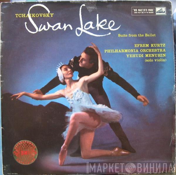 : Pyotr Ilyich Tchaikovsky With Yehudi Menuhin Conducted By Philharmonia Orchestra  Efrem Kurtz  - Swan Lake - Suite From The Ballet