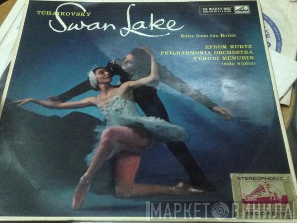 : Pyotr Ilyich Tchaikovsky With Yehudi Menuhin Conducted By Philharmonia Orchestra  Efrem Kurtz  - Swan Lake - Suite From The Ballet