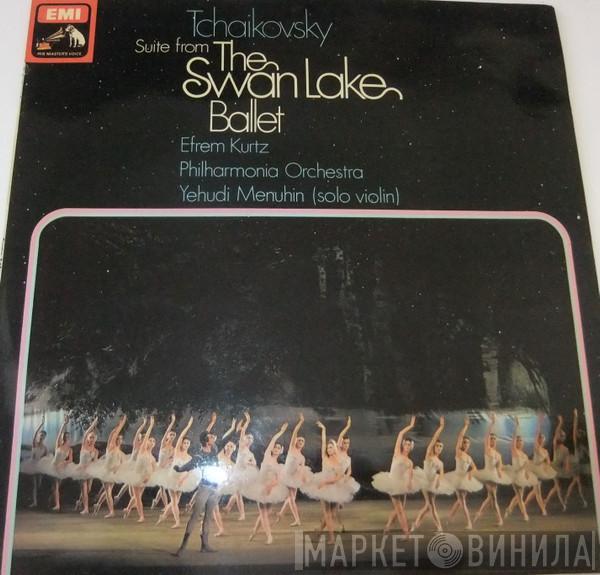 : Pyotr Ilyich Tchaikovsky With Yehudi Menuhin Conducted By Philharmonia Orchestra  Efrem Kurtz  - Swan Lake - Suite From The Ballet