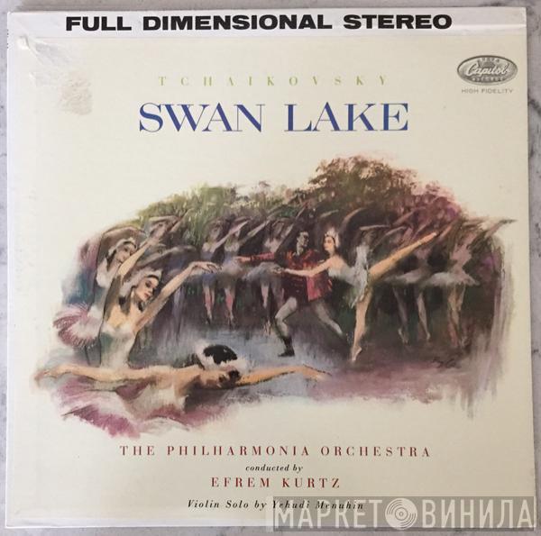 : Pyotr Ilyich Tchaikovsky With Yehudi Menuhin Conducted By Philharmonia Orchestra  Efrem Kurtz  - Swan Lake - Suite From The Ballet