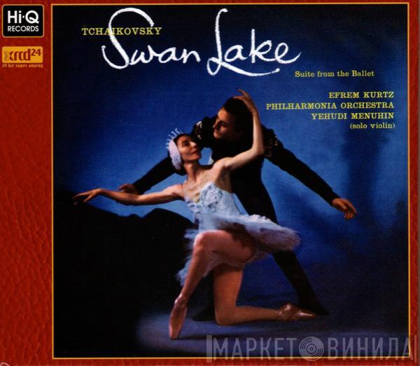 : Pyotr Ilyich Tchaikovsky , Yehudi Menuhin , Philharmonia Orchestra  Efrem Kurtz  - Swan Lake