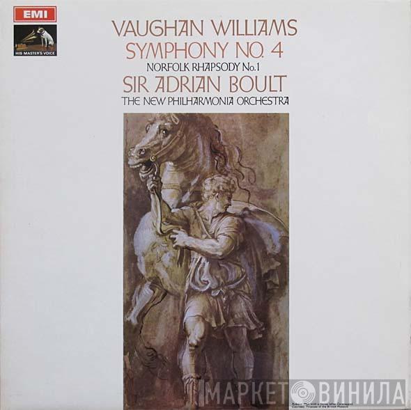 , Ralph Vaughan Williams , Sir Adrian Boult  New Philharmonia Orchestra  - Symphony No. 4 / Norfolk Rhapsody No. 1