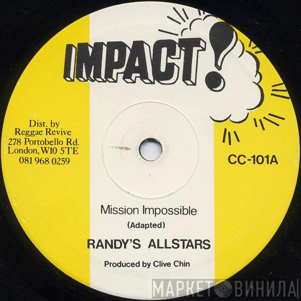 / Randy's All Stars  Tony Brevett  - Mission Impossible / Don't Get Weary