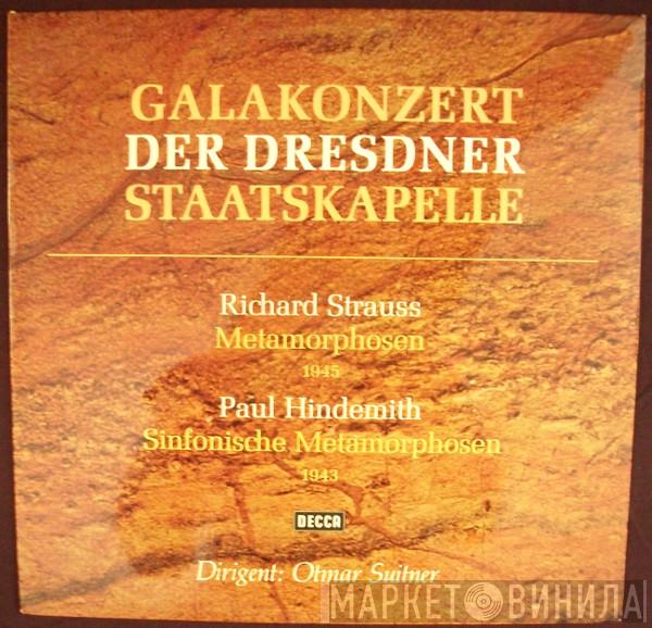 , Richard Strauss , Paul Hindemith , Staatskapelle Dresden  Otmar Suitner  - Metamorphosen / Sinfonische Metamorphosen
