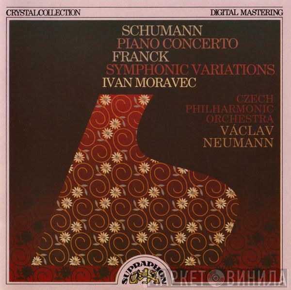 , Robert Schumann , César Franck , Ivan Moravec , The Czech Philharmonic Orchestra  Václav Neumann  - Piano Concerto / Symphonic Variations