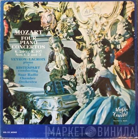 , Robert Veyron-Lacroix , Kammerorchester Des Saarländischen Rundfunks, Saarbrücken  Karl Ristenpart  - Mozart Four Piano Concertos K.246/K.107 Nos. 1, 2 and 3