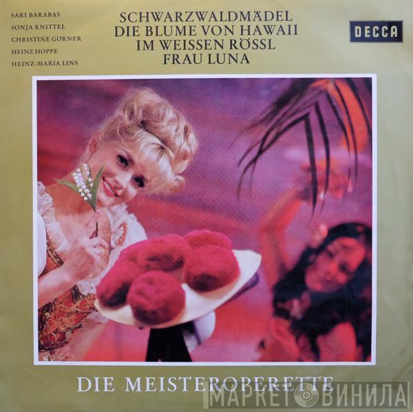, Sari Barabas , Sonja Knittel , Christine Görner , Heinz Hoppe  Heinz Maria Lins  - Schwarzwaldmädel / Die Blume Von Hawaii / Im Weissen Rössl / Frau Luna - Im Traumland Der Operette, Nr. 2
