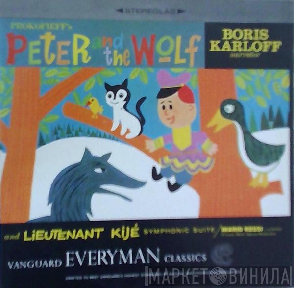 , Sergei Prokofiev , Boris Karloff , Mario Rossi   Orchester Der Wiener Staatsoper  - Peter And The Wolf / Lieutenant Kijé