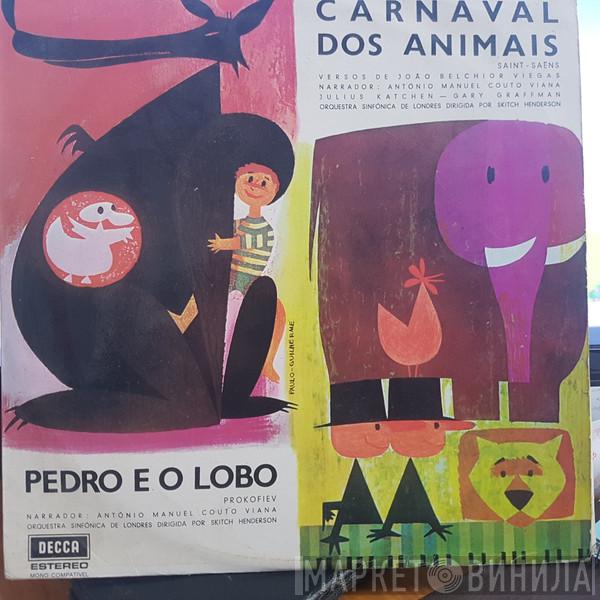 / Sergei Prokofiev : Camille Saint-Saëns conducted by The London Symphony Orchestra  Skitch Henderson  - Peter And The Wolf / Carnival Of The Animals