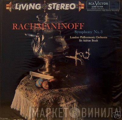 / Sergei Vasilyevich Rachmaninoff / Nikolai Rimsky-Korsakov , The London Philharmonic Orchestra  Sir Adrian Boult  - Symphony No. 3 / Russian Easter Overture