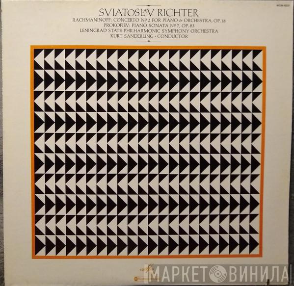 , Sergei Vasilyevich Rachmaninoff , Sergei Prokofiev , Sviatoslav Richter Conducted By Leningrad Philharmonic Orchestra  Kurt Sanderling  - Concerto No. 2 In C Minor For Piano And Orchestra Op. 18/ Piano Sonata No. 7, Op. 83