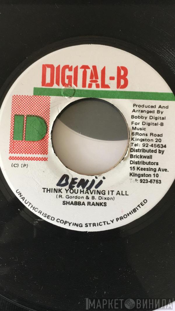 / Shabba Ranks  Firehouse Crew  - Think You Having It All / Kette Rhythem