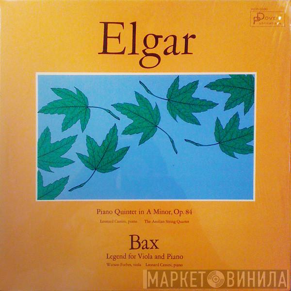 / Sir Edward Elgar - Arnold Bax , Aeolian String Quartet , Leonard Cassini  Watson Forbes  - Piano Quintet / Legend For Viola And Piano