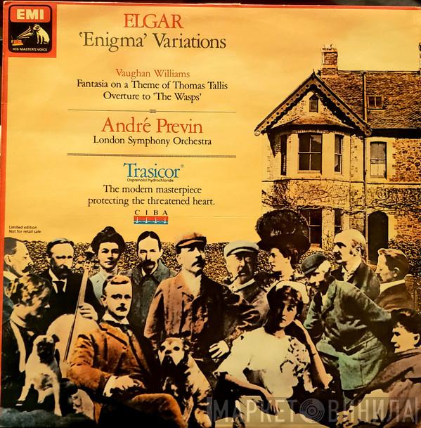 , Sir Edward Elgar , Ralph Vaughan Williams , André Previn  The London Symphony Orchestra  - 'Enigma' Variations / Fantasia On A Theme Of Thomas Tallis / Overture To 'The Wasps'