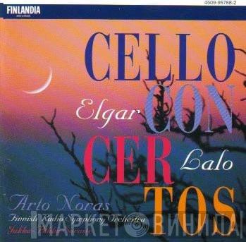 , Sir Edward Elgar / Édouard Lalo , Arto Noras , Radion Sinfoniaorkesteri  Jukka-Pekka Saraste  - Cello Concertos