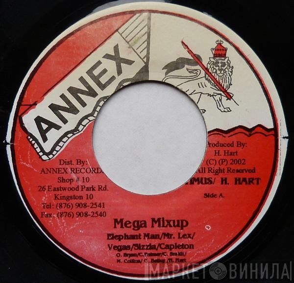 / Sizzla / Capleton / Mr. Lexx , Elephant Man  Mr. Vegas  - Mega Mixup / Zero Tolerance