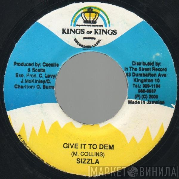 / Sizzla  New Product  - Give It To Dem / Front Row