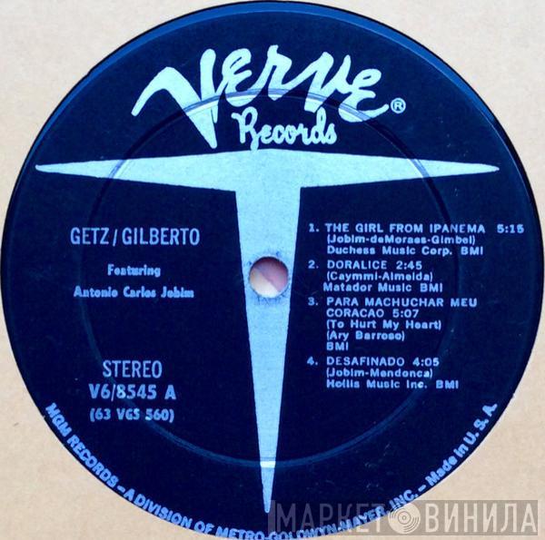 / Stan Getz Featuring João Gilberto  Antonio Carlos Jobim  - Getz / Gilberto