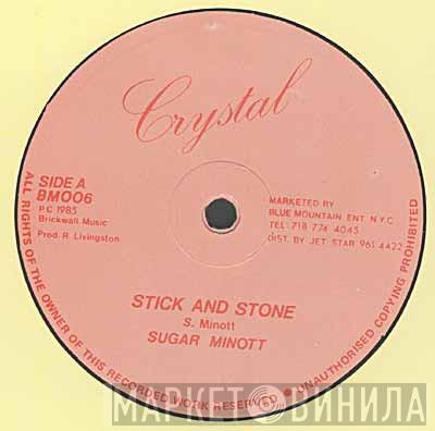 / Sugar Minott  Jennifer Lara  - Stick And Stone / Perilous Time