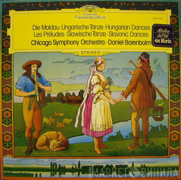 , The Chicago Symphony Orchestra  Daniel Barenboim  - Die Moldau • Ungarische Tänze = Hungarian Dances / Les Préludes • Slawische Tänze = Slavonic Dances