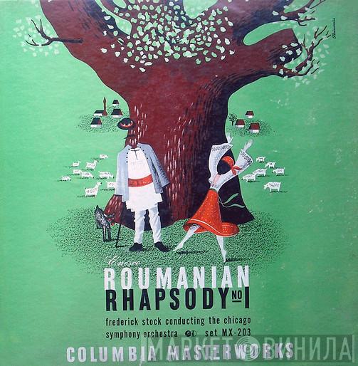 , The Chicago Symphony Orchestra / Frederick Stock  George Enescu  - Roumanian Rhapsody No. 1