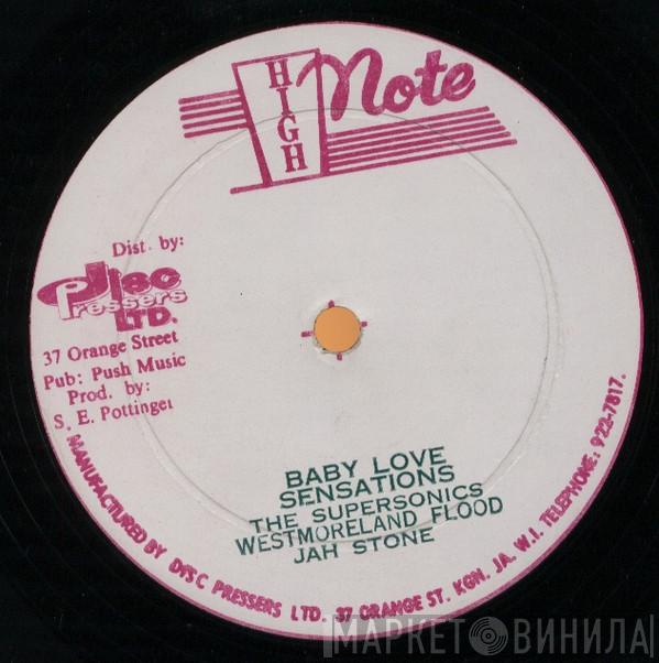 / The Sensations / The Supersonics / Jah Stone  The Techniques  - Baby Love / Westmoreland Flood / Original Travelling Man