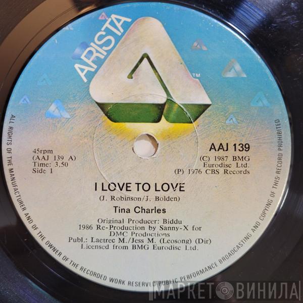 / Tina Charles  Biddu Orchestra  - I Love To Love / Sunburn
