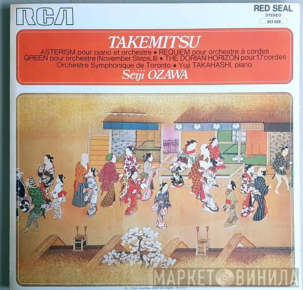 – Toru Takemitsu , Toronto Symphony Orchestra  Seiji Ozawa  - Asterism Pour Piano Et Orchestre / Requiem Pour Orchestre À Cordes / Green Pour Orchestre (November Steps II) / The Dorian Horizon Pour 17 Cordes