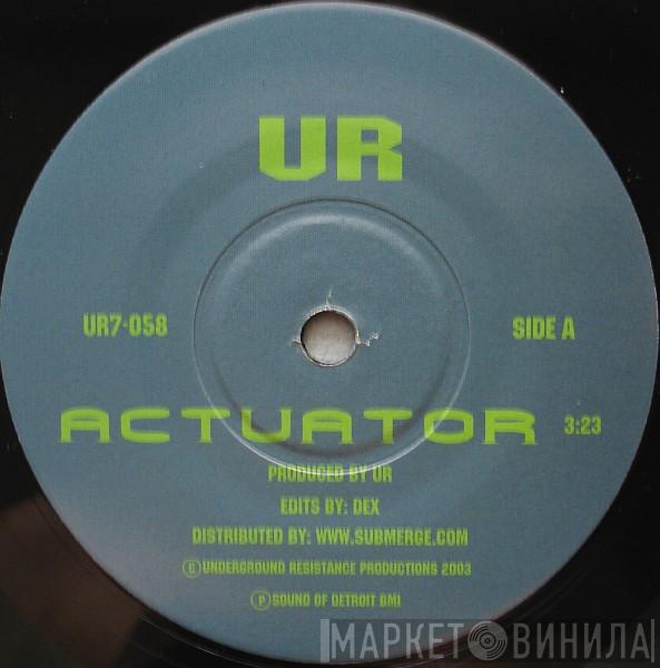 / Underground Resistance  The Beat Mechanic  - Actuator / Solenoid