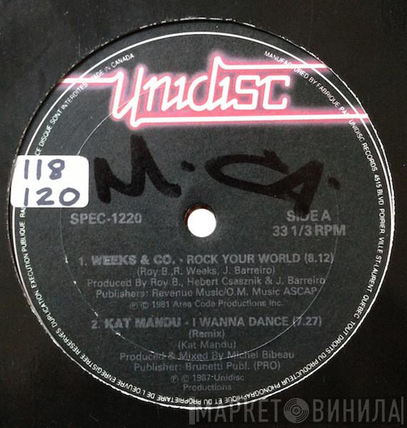 / Weeks & Co. / Kat Mandu / J.R. Funk  Suzy Q  - Rock Your World / I Wanna Dance (Remix) / Feel Good Party Time / Get On Up & Do It Again