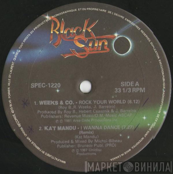/ Weeks & Co. / Kat Mandu / J.R. Funk  Suzy Q  - Rock Your World / I Wanna Dance (Remix) / Feel Good Party Time / Get On Up & Do It Again