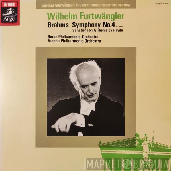 / Wilhelm Furtwängler  Johannes Brahms  - Brahms Symphony No. 4 In E Minor / Variations On A Theme By Haydn