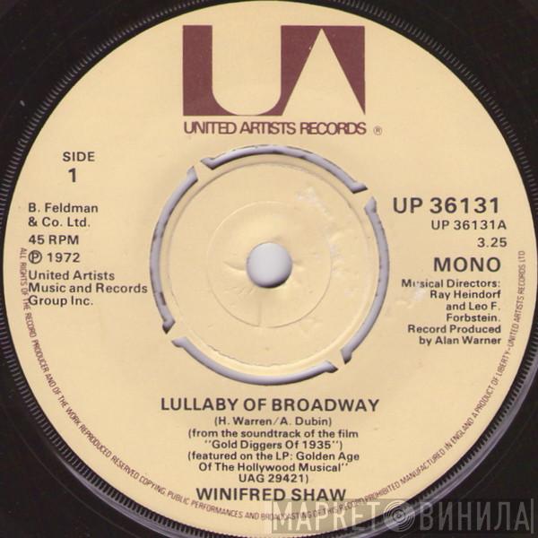 / Winifred Shaw  Dick Powell   - Lullaby Of Broadway / Young And Healthy