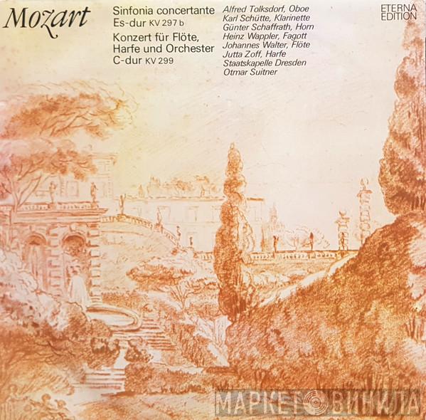 - Wolfgang Amadeus Mozart , Alfred Tolksdorf , Karl Schütte , Günter Schaffrath , Heinz Wappler , Johannes Walter  , Jutta Zoff ,  Ltg. Staatskapelle Dresden  Otmar Suitner  - Sinfonia Concertante Es-dur Kv 297 b / Konzert Für Flöte, Harfe Und Orchester C-dur Kv 299