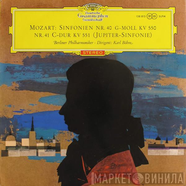 , Wolfgang Amadeus Mozart ∙ Berliner Philharmoniker  Karl Böhm  - Sinfonien Nr. 40 G-Moll KV 550 / Nr. 41 C-Dur KV 551 (Jupiter-Sinfonie)