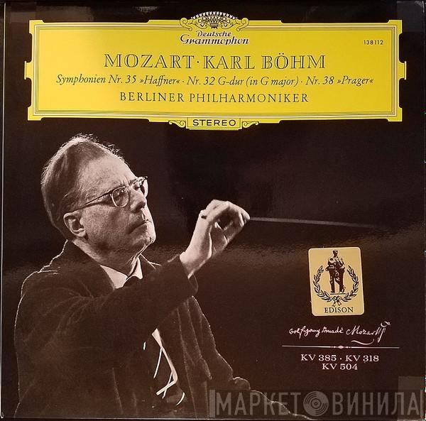 , Wolfgang Amadeus Mozart · Berliner Philharmoniker  Karl Böhm  - Symphonien Nr. 35 »Haffner« / Nr. 32 G-Dur (In G Major) / Nr. 38 »Prager«